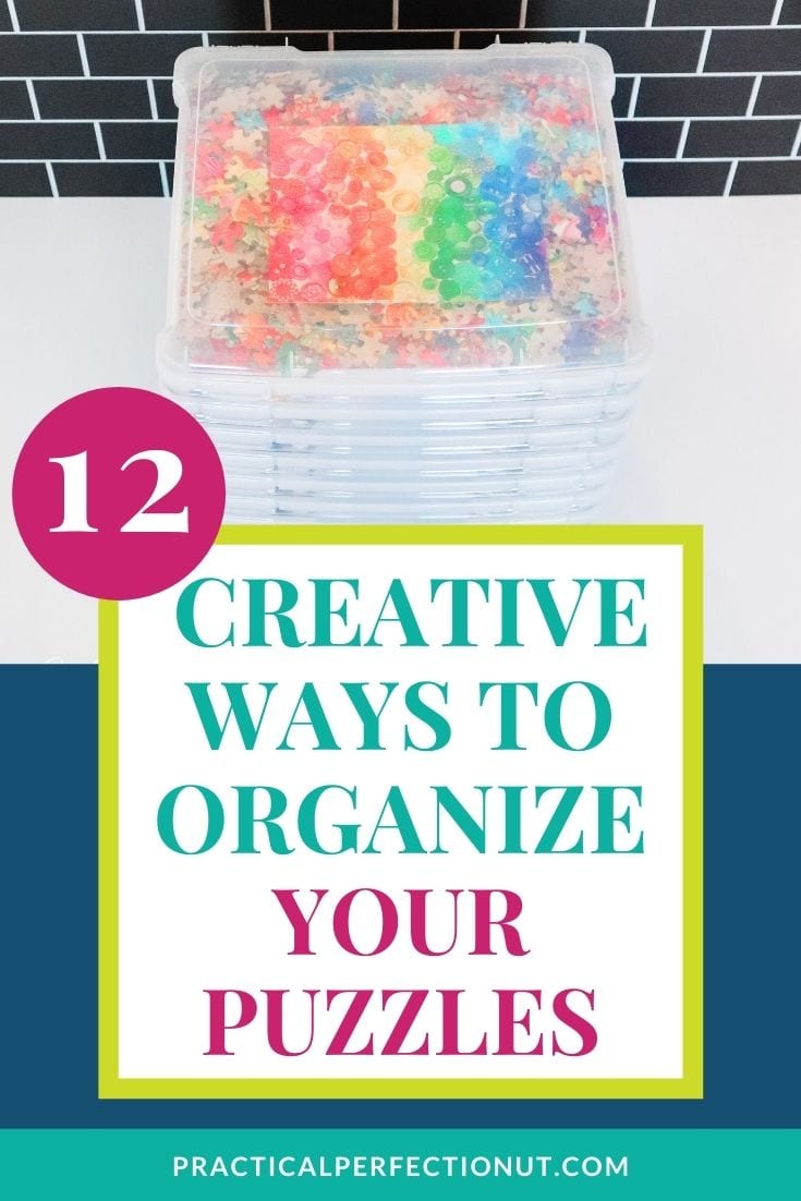 12 Creative Ways to Store and Organize Puzzles Practical Perfection